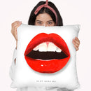 Just Kiss Me Throw Pillow By Mercedes Lopez Charro