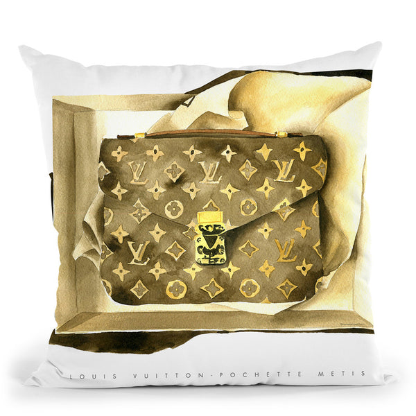 Louis Vuitton Throw Pillow - Black - LOU58077