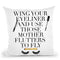 Mother Flutters Cushion Throw Pillow By Mercedes Lopez Charro