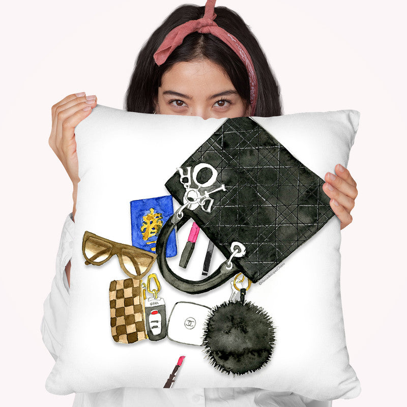 Bag Of Tricks Throw Pillow By Mercedes Lopez Charro