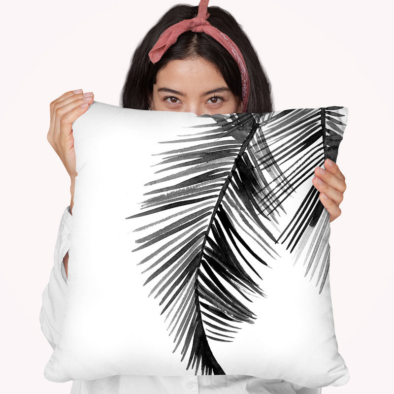 Palms Throw Pillow By Mercedes Lopez Charro