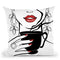 Coffee Throw Pillow By Martina Pavlova
