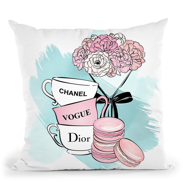 Shopping Sign Throw Pillow By Martina Pavlova – All About Vibe
