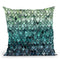 Magic Mermaidades Of Green Throw Pillow By Monika Strigel