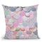 Mermaidells Hot Pink Throw Pillow By Monika Strigel