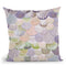 Mermaidells Lavender And Coral Throw Pillow By Monika Strigel
