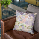 Mermaidells Lavender And Coral Throw Pillow By Monika Strigel