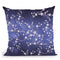 Sakura Grunge Midnight Blue Throw Pillow By Monika Strigel