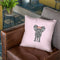 Flower Girl Elephant Pink Dots Throw Pillow By Monika Strigel