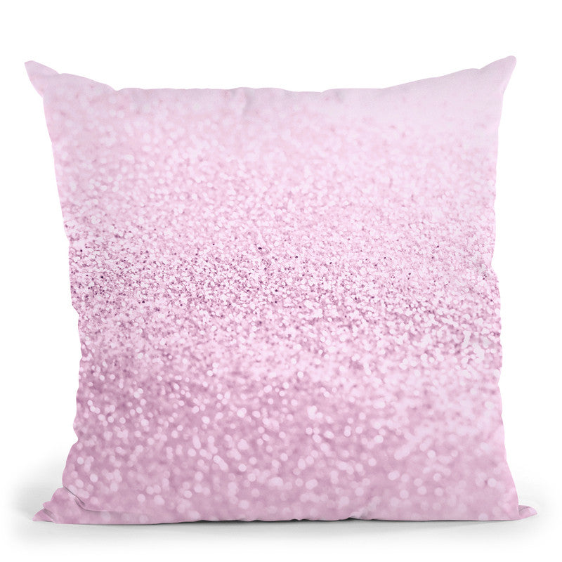 Gatsby Baby Pink Throw Pillow By Monika Strigel