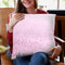 Gatsby Baby Pink Throw Pillow By Monika Strigel