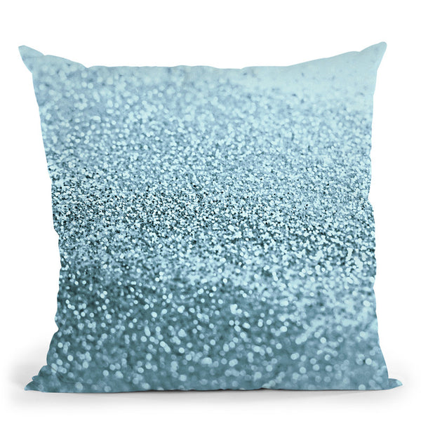 Gatsby Winter Blue Throw Pillow By Monika Strigel