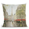 Impression Of Paris Throw Pillow By Carrie Schmitt