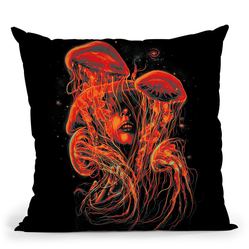 A Beutiful Delusion Throw Pillow By Nicebleed