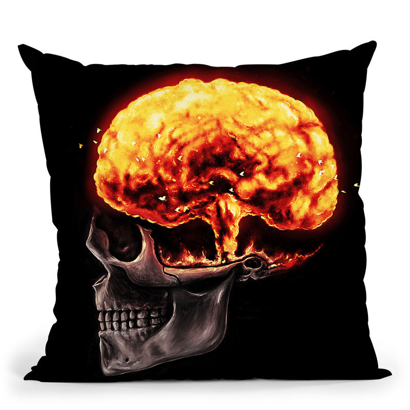 Mind Blown Throw Pillow By Nicebleed
