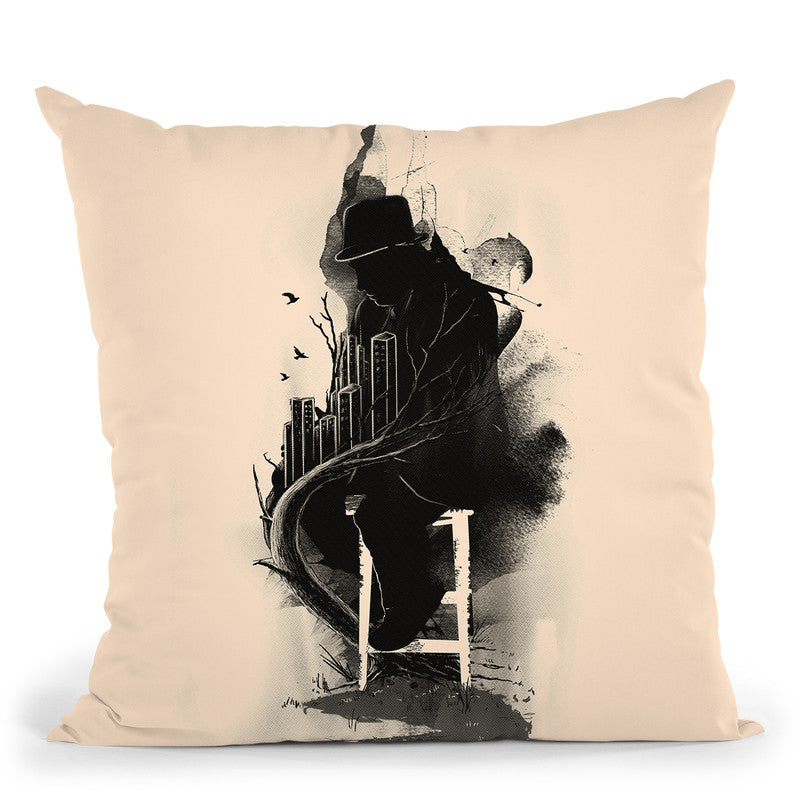 One World, One Mission Throw Pillow By Nicebleed