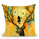 Playmate Throw Pillow By Nicebleed