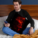 Red Dream Throw Pillow By Nicebleed