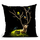 The Gathering Throw Pillow By Nicebleed