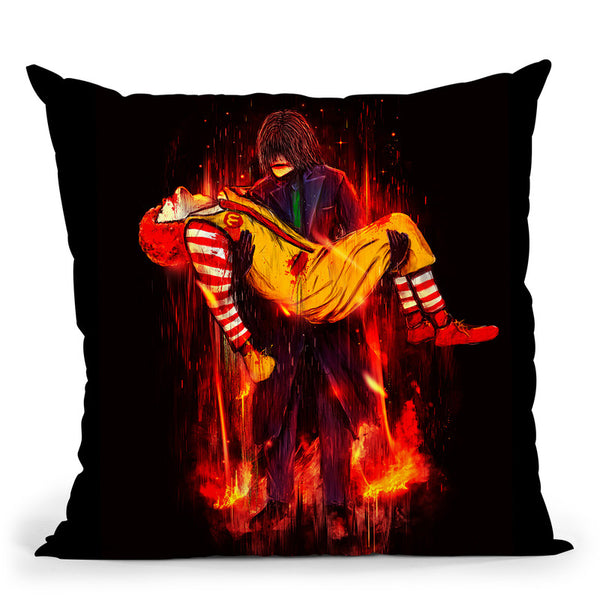 This Is Not A Joke! Throw Pillow By Nicebleed