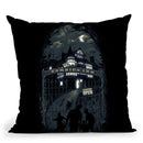 Zombies' Inn Throw Pillow By Nicebleed