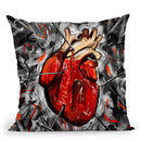 Heart & Arrows Throw Pillow By Nicebleed