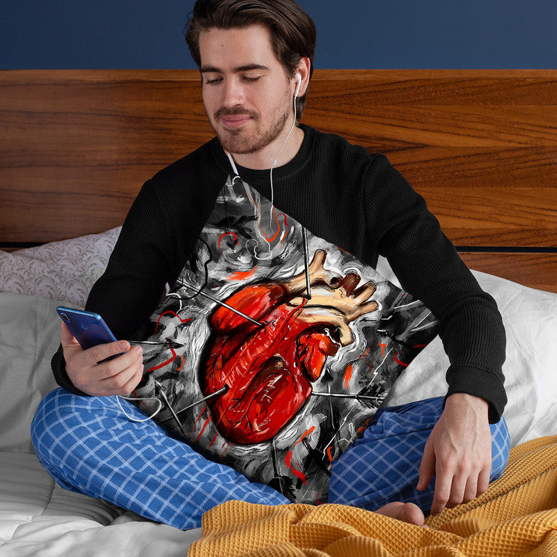 Heart & Arrows Throw Pillow By Nicebleed