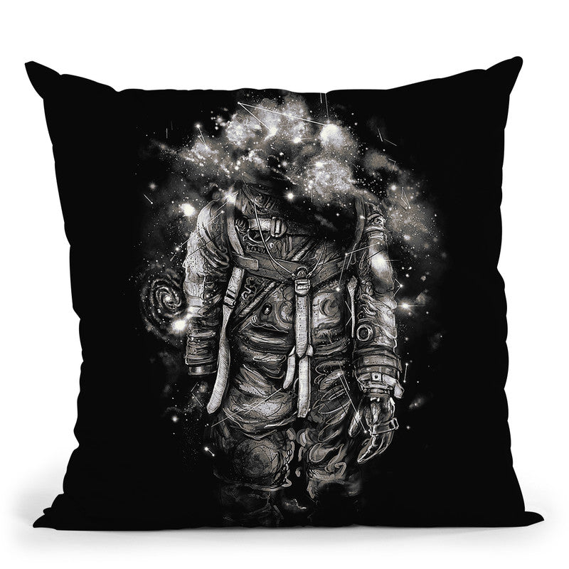 Lost In Cosmicades Throw Pillow By Nicebleed