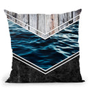 Striped Materials Of Nature Iv Throw Pillow By Niklas Gustafson