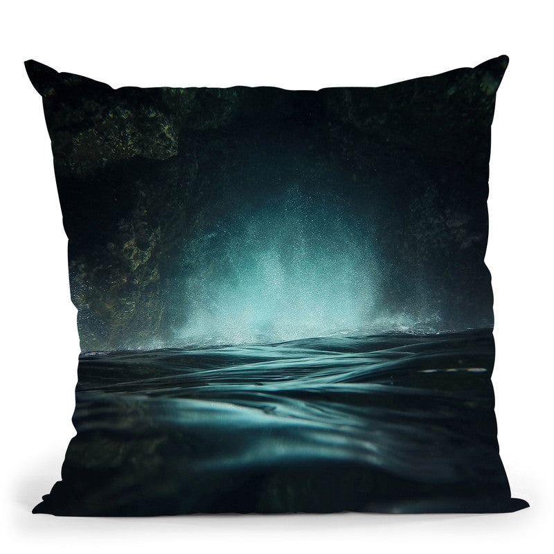 Surreal Sea Throw Pillow By Niklas Gustafson