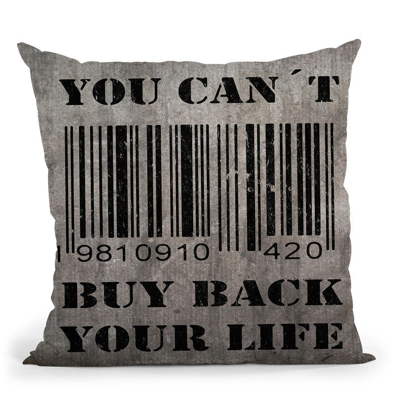 You Can'T Buy Back Your Throw Pillow By Niklas Gustafson