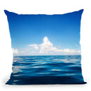 Deep Blue Throw Pillow By Niklas Gustafson