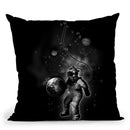 Deep Sea Space Diver Throw Pillow By Niklas Gustafson