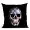 American Skull Throw Pillow By Niklas Gustafson