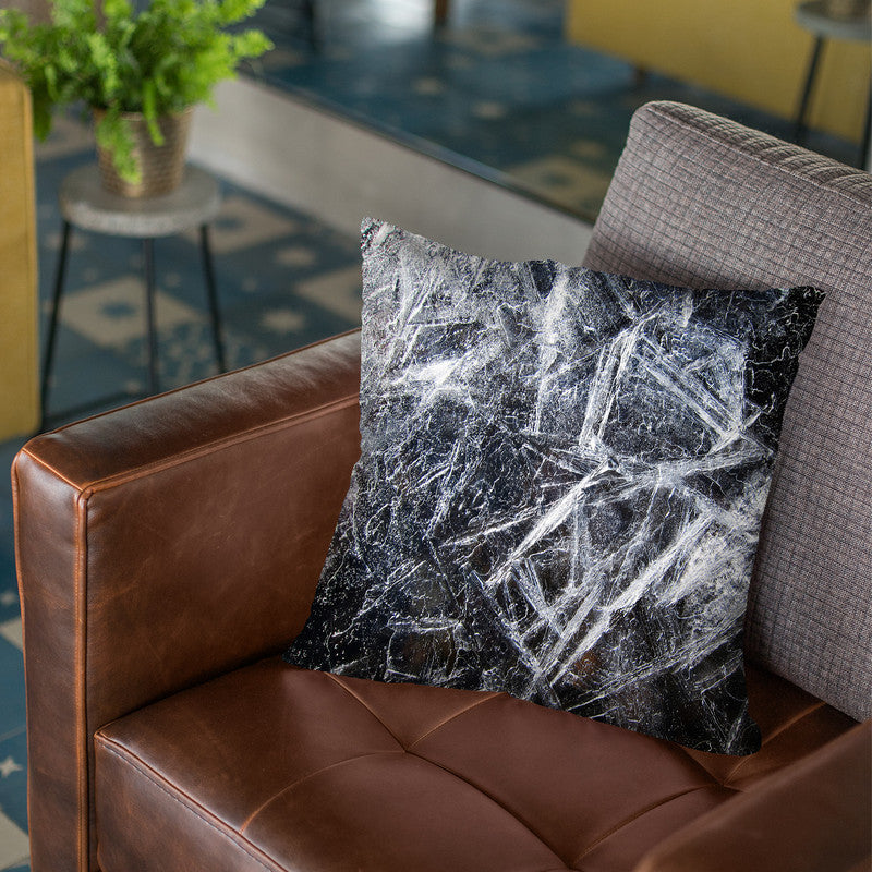 Ice Patterns Throw Pillow By Niklas Gustafson