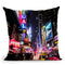 New York City Night Throw Pillow By Niklas Gustafson