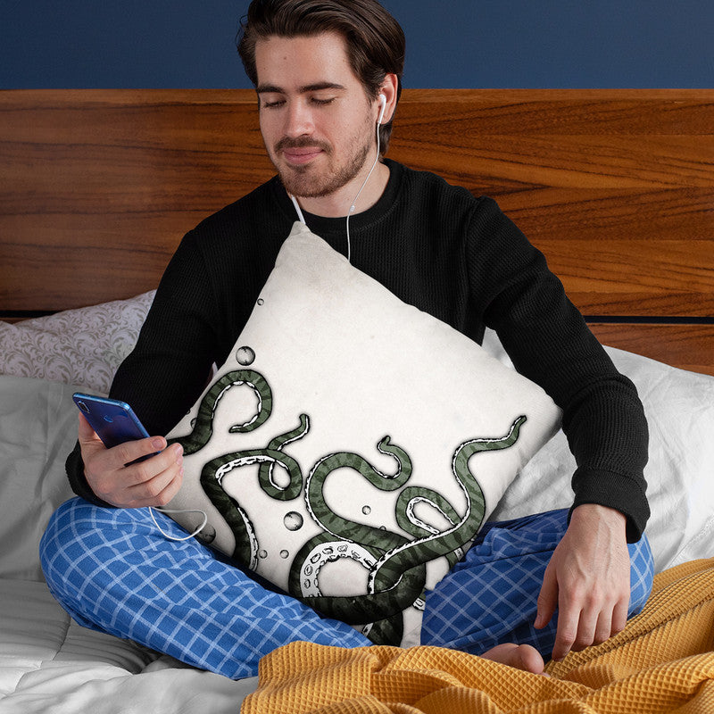 Octopus Tentacles Throw Pillow By Niklas Gustafson