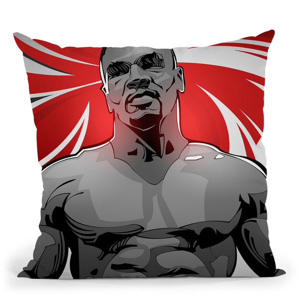 Tyson Throw Pillow By Nikita Abakumov