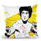 Bruce Lee Iii Throw Pillow By Nikita Abakumov