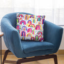 Cute Watercolor Rainbows Throw Pillow By Ninola Design
