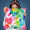 Painterly Tropical Texture Throw Pillow By Ninola Design