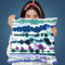 Soft Nautical Watercolor Lines Blue Throw Pillow By Ninola Design