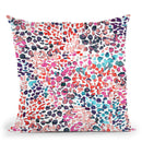 Speckled Watercolor Pink Throw Pillow By Ninola Design