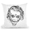 Joker Throw Pillow By Octavian Mielu