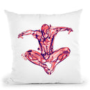 Spiderman Throw Pillow By Octavian Mielu