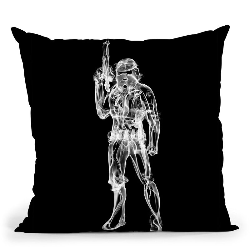 Stormtrooper Throw Pillow By Octavian Mielu