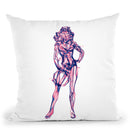 Wonder Woman Throw Pillow By Octavian Mielu
