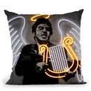 Fallen Angel Throw Pillow By Octavian Mielu