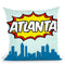 Atlanta Throw Pillow By Octavian Mielu