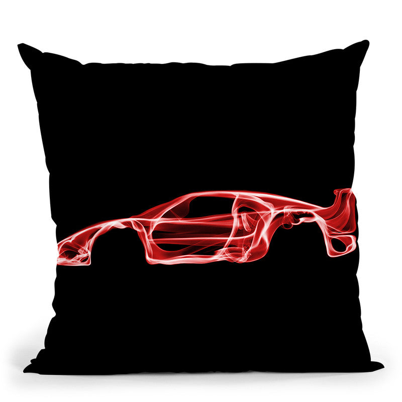 Ferrari F40D Throw Pillow By Octavian Mielu